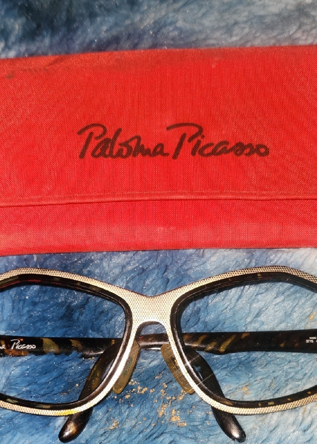 Paloma Picasso Black And Gold Glasses